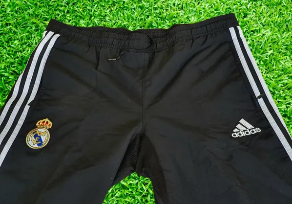 SPANISH LA LIGA REAL MADRID 2007-2008 LA LIGA CAMPEON PRESENTATION & TRAINING ADIDAS PANTS MEDIUM 36/38  # 050295
