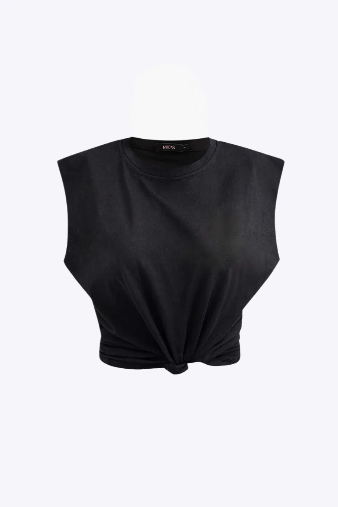 Stephanie - Basic Solid Woman's Sleeveless T shirt