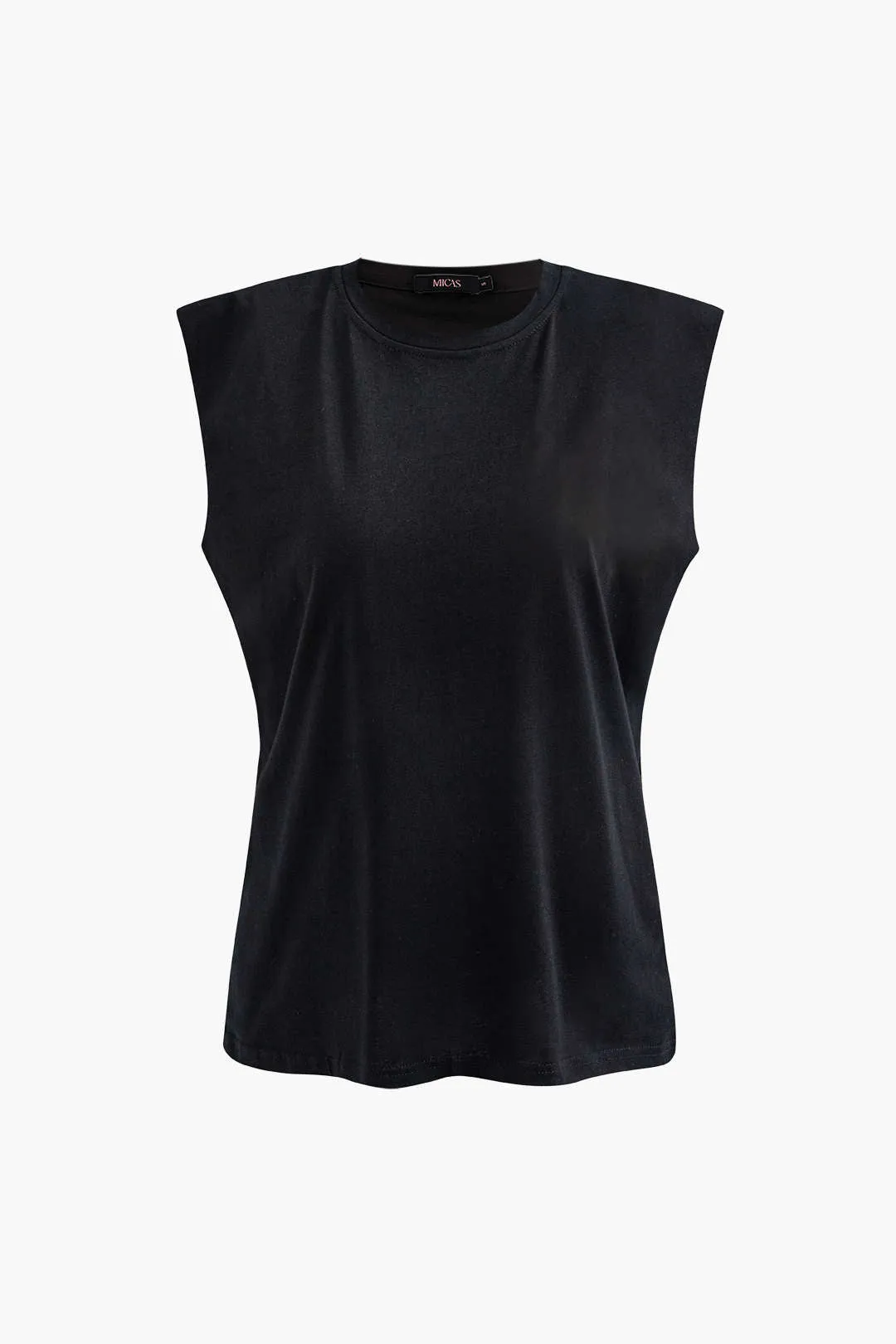 Stephanie - Basic Solid Woman's Sleeveless T shirt