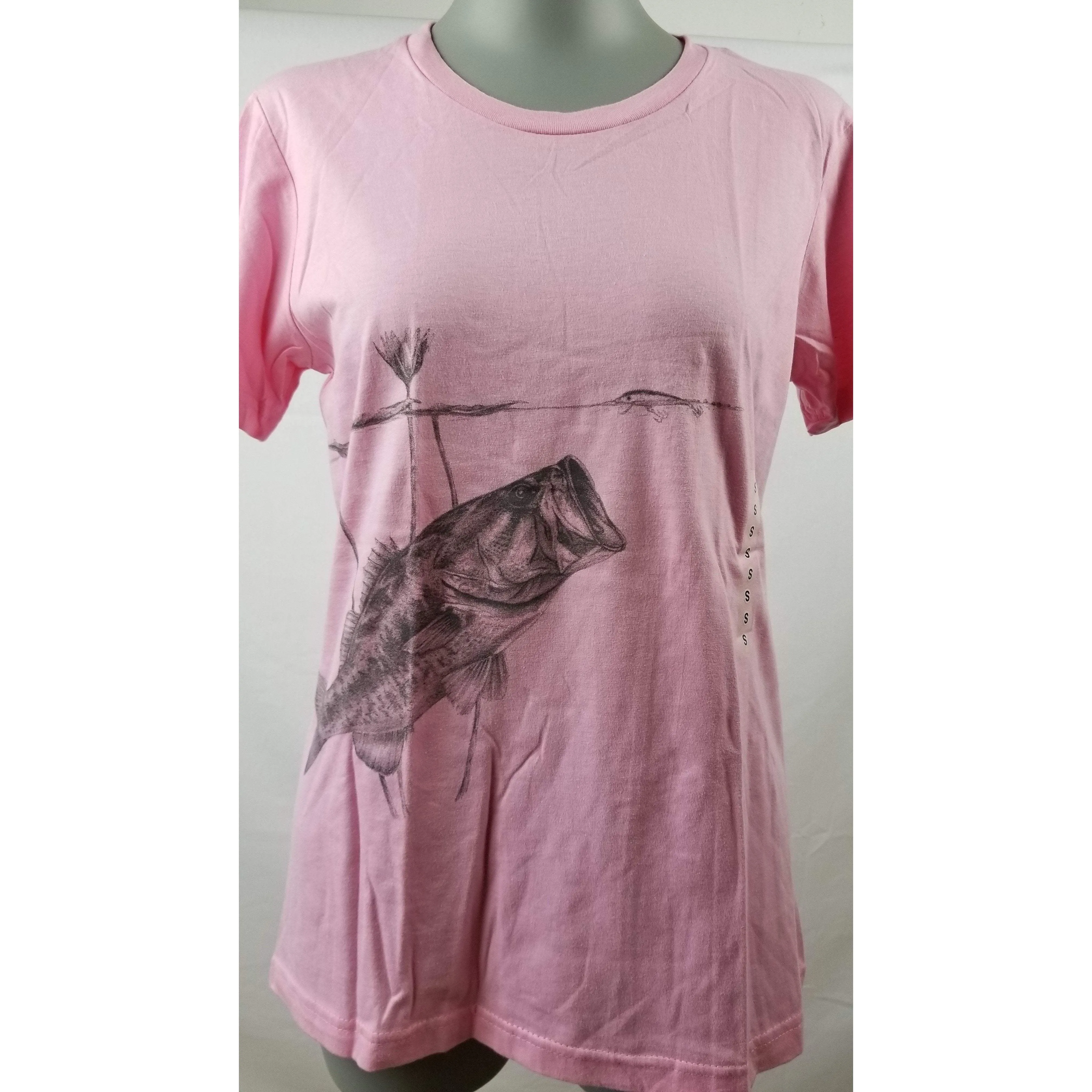 Steve Whitlock Signature Women's Tone on Tone Bass SS Slim Cut Shirts