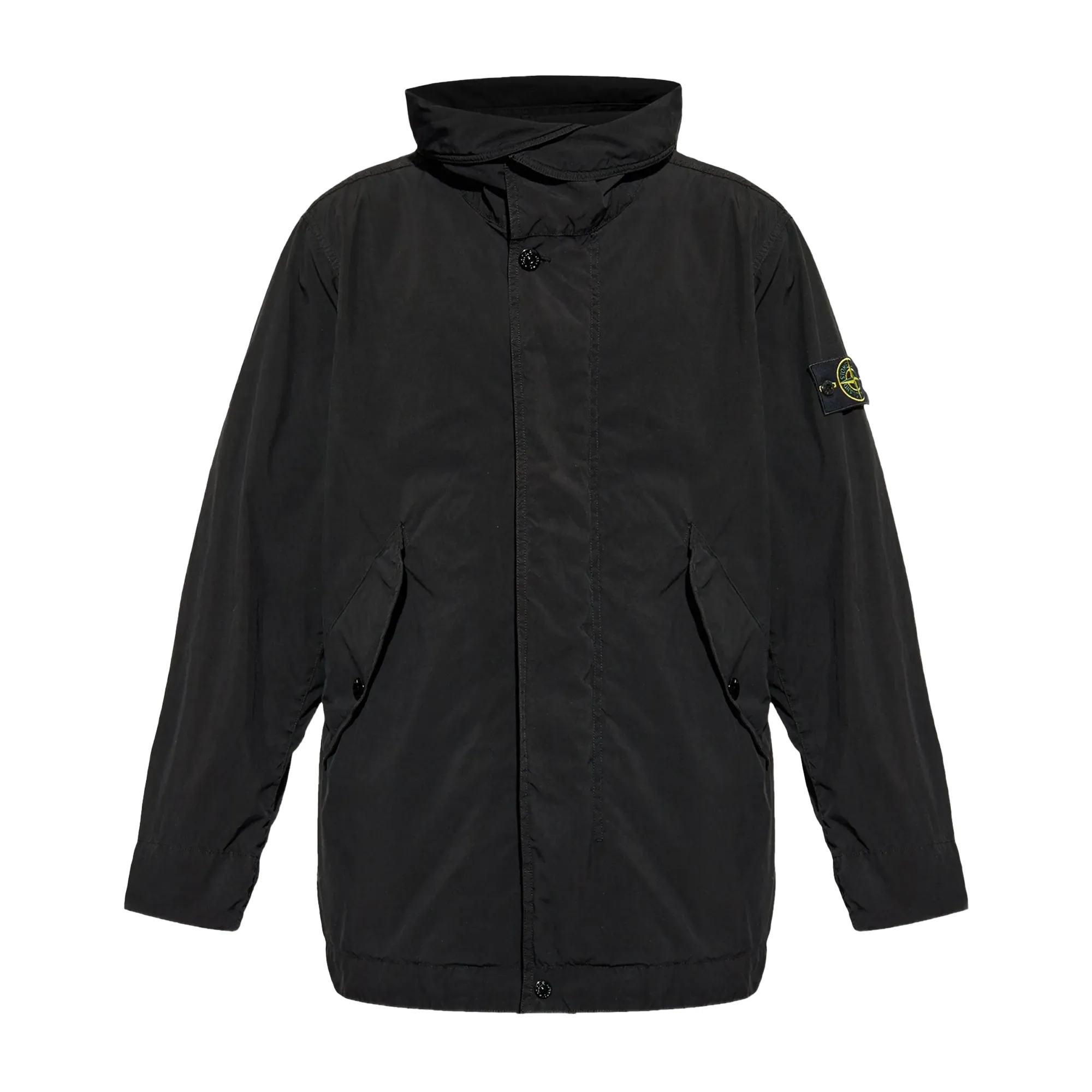 Stone Island Short Parka Black K1S154100029