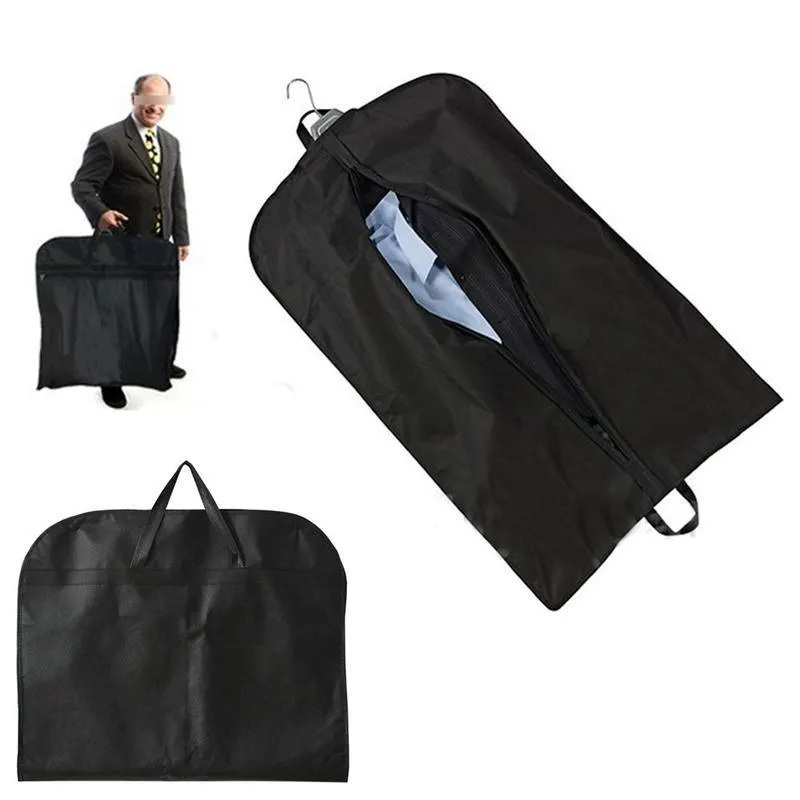 Suit Garment Bag 1PC Non-Woven Fabric 100*60cm Black
