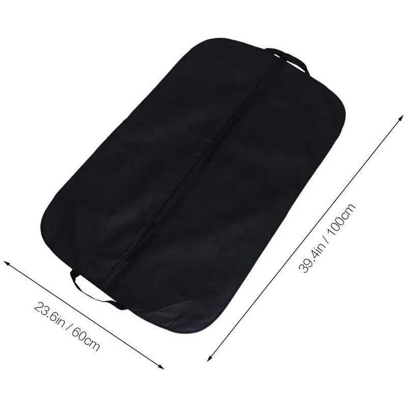Suit Garment Bag 1PC Non-Woven Fabric 100*60cm Black