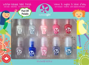SuncoatGirl Water-Based Mini Nail Polish Set (Flare & Fancy)