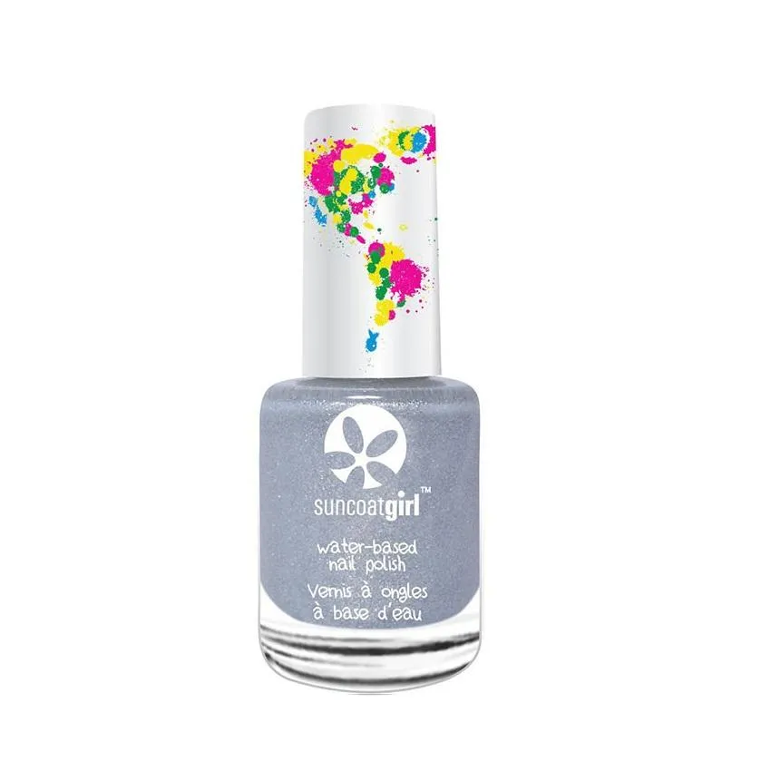 SuncoatGirl Water-Based Nail Polish (Starlight Silver)