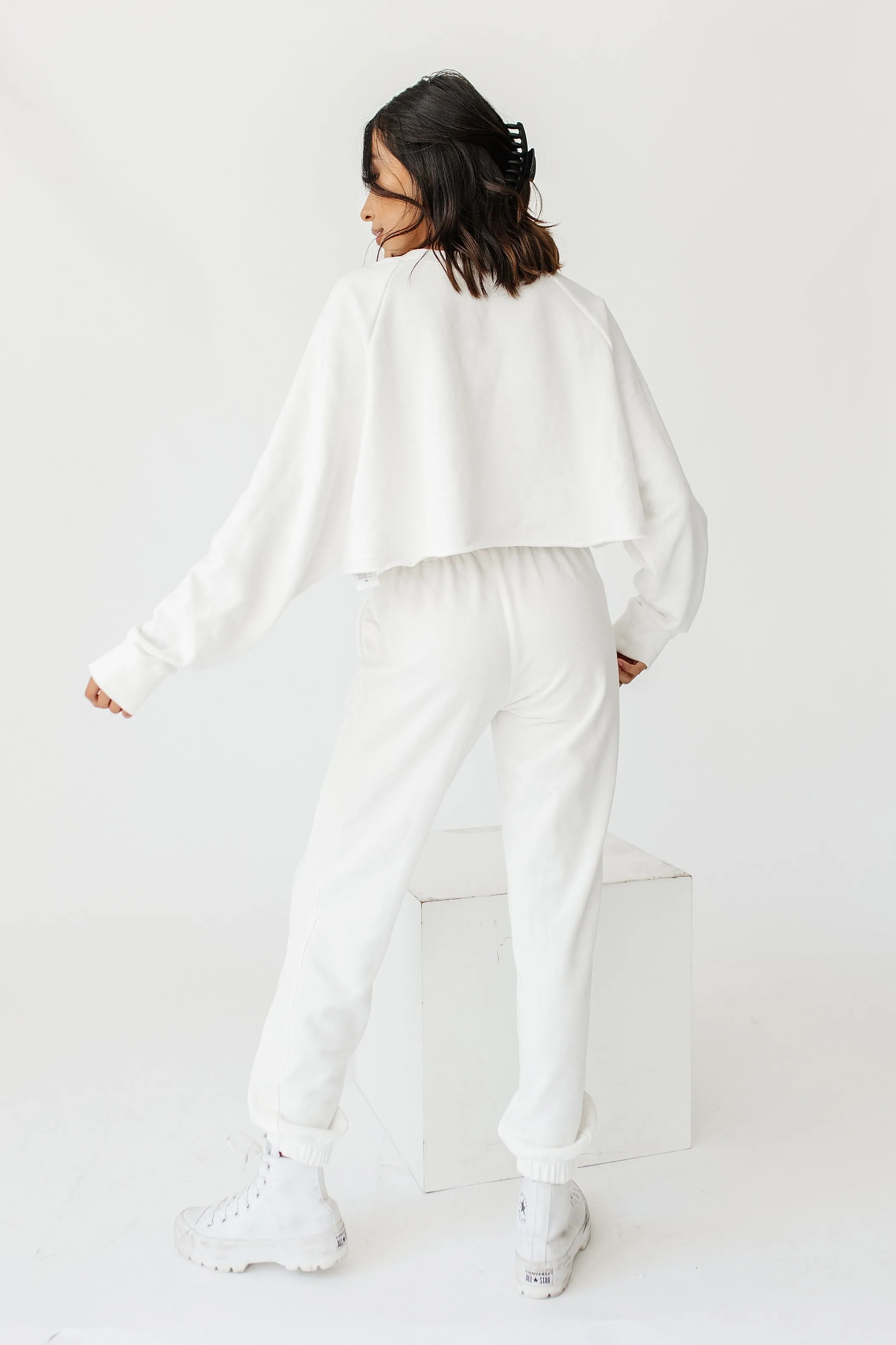Sunday Brunch Pullover // White