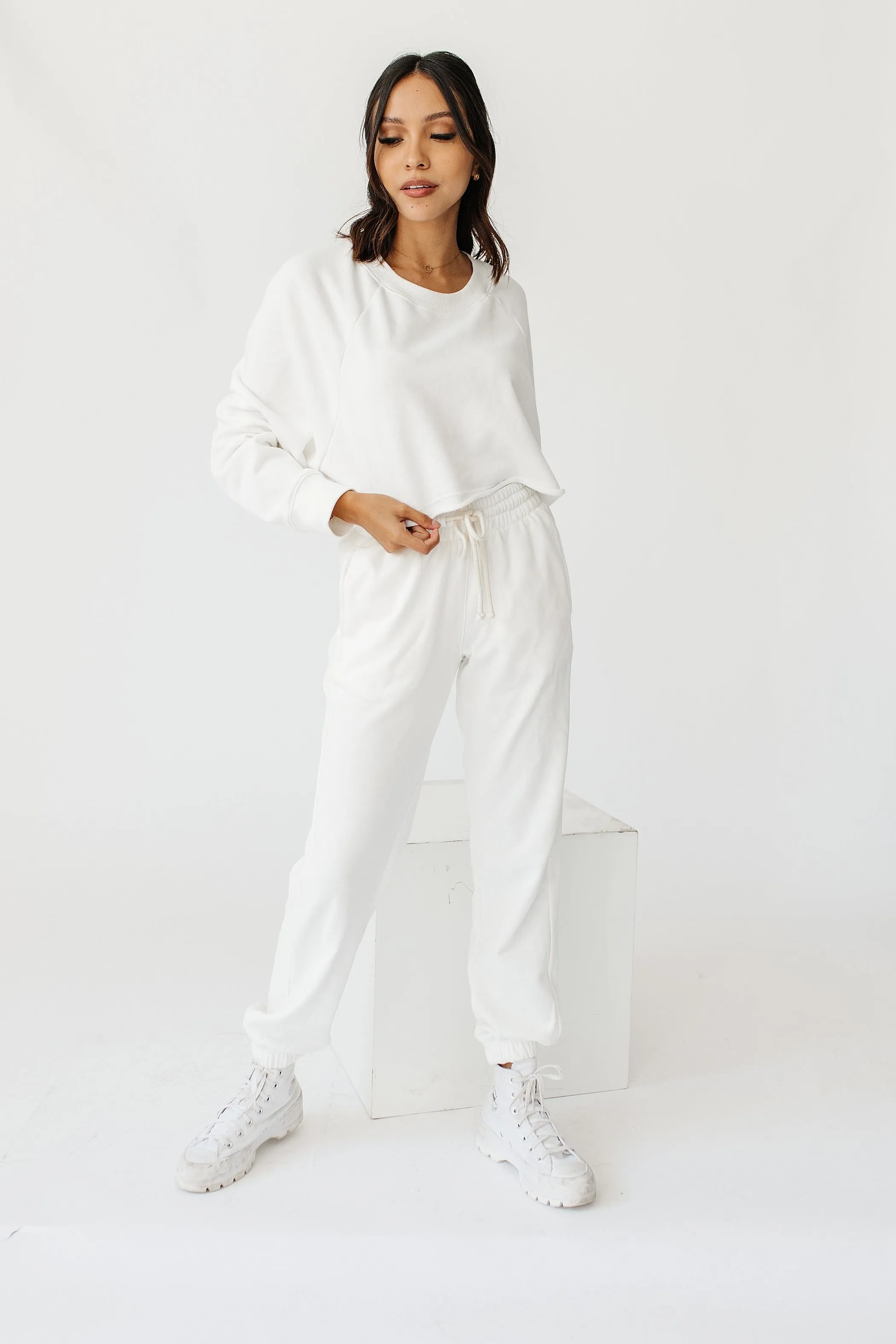 Sunday Brunch Pullover // White