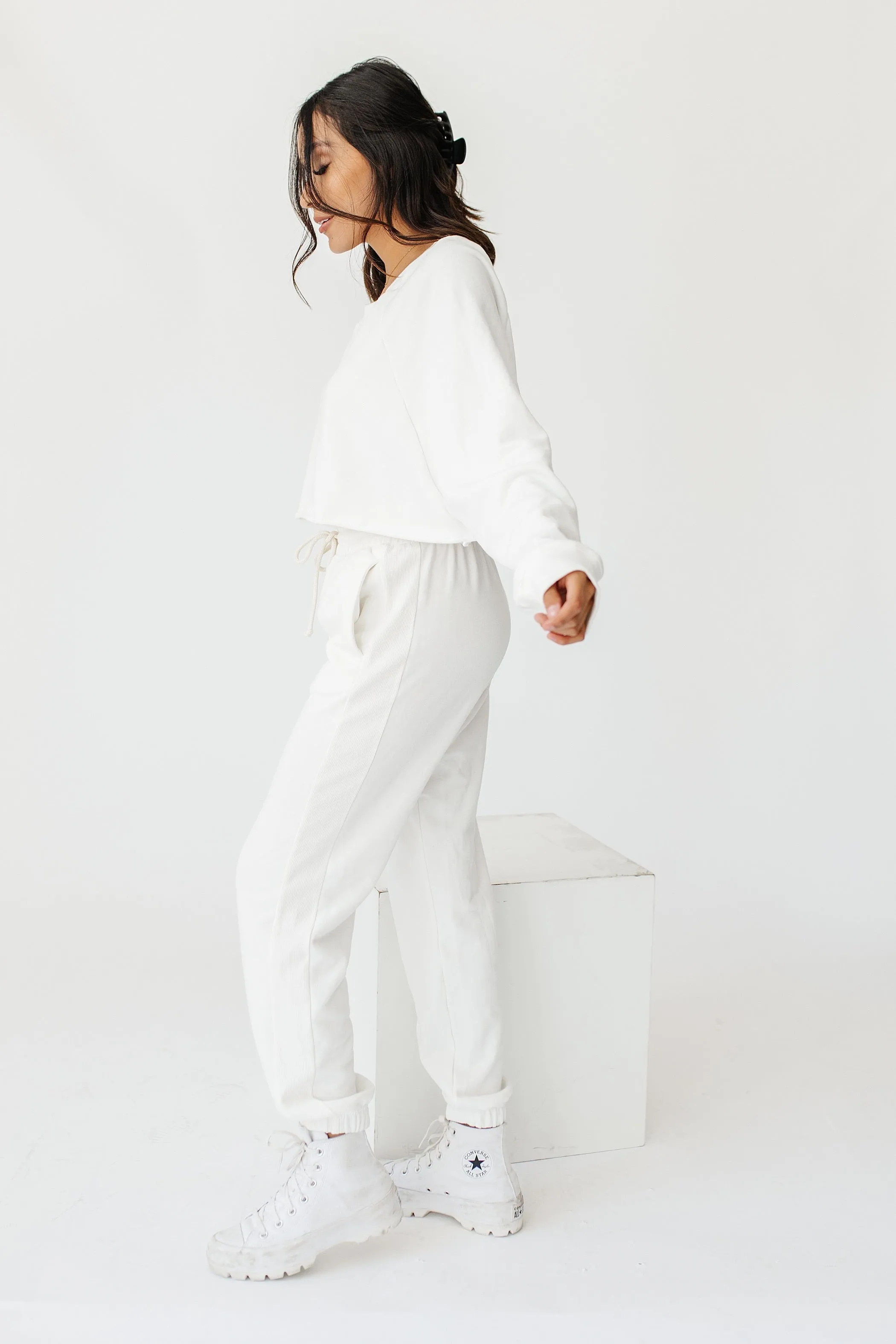 Sunday Brunch Pullover // White