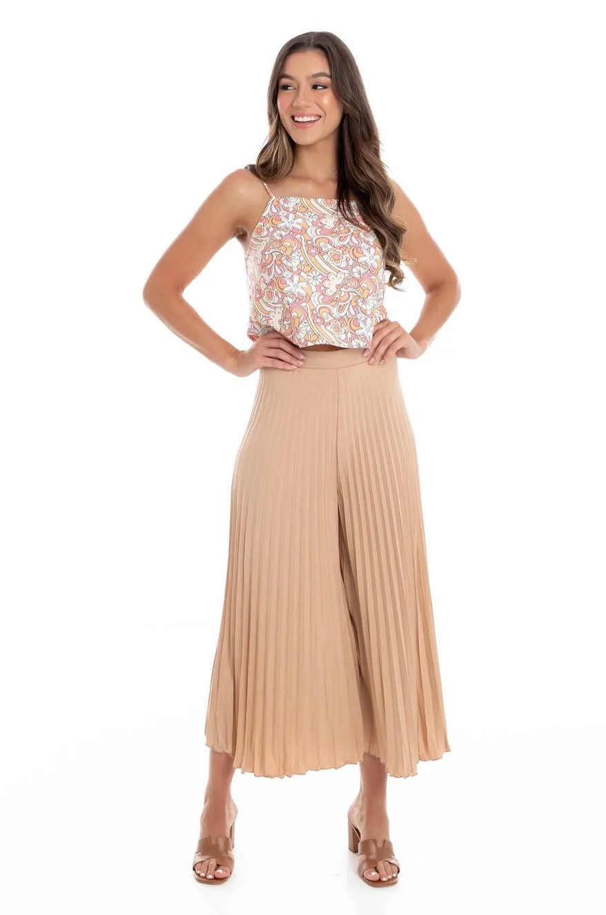 Sunray Pleated Pants