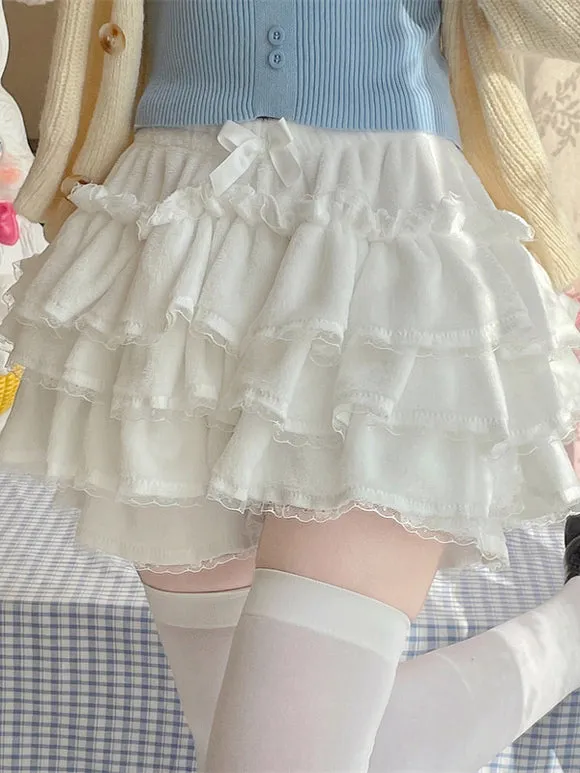 Sweet Lolita Bloomers Ruffles Lace Pink Lolita Shorts