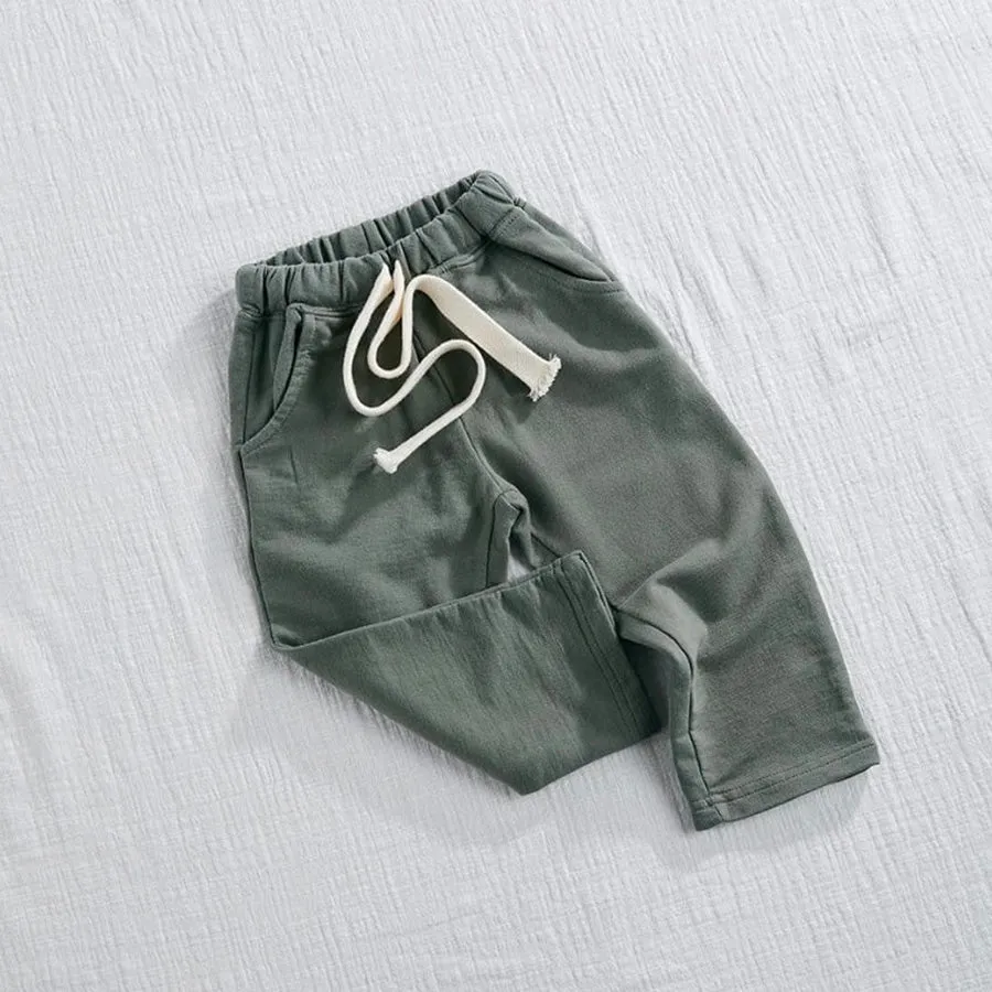 Terry Drawstring Pants