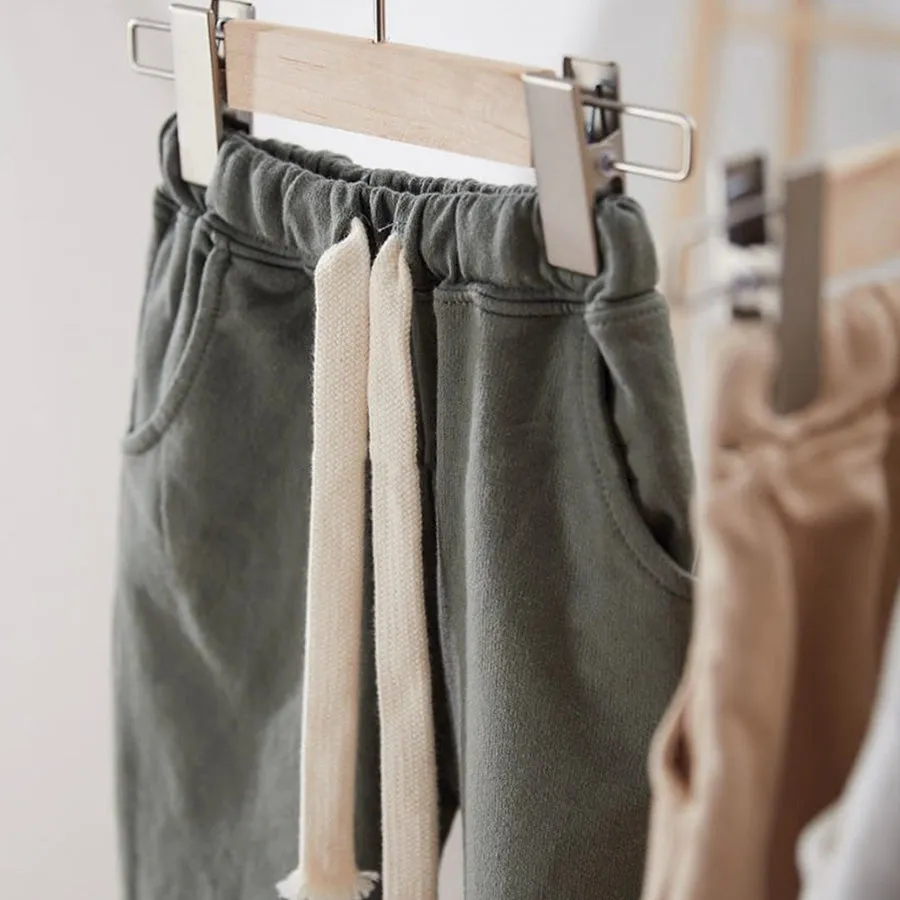 Terry Drawstring Pants