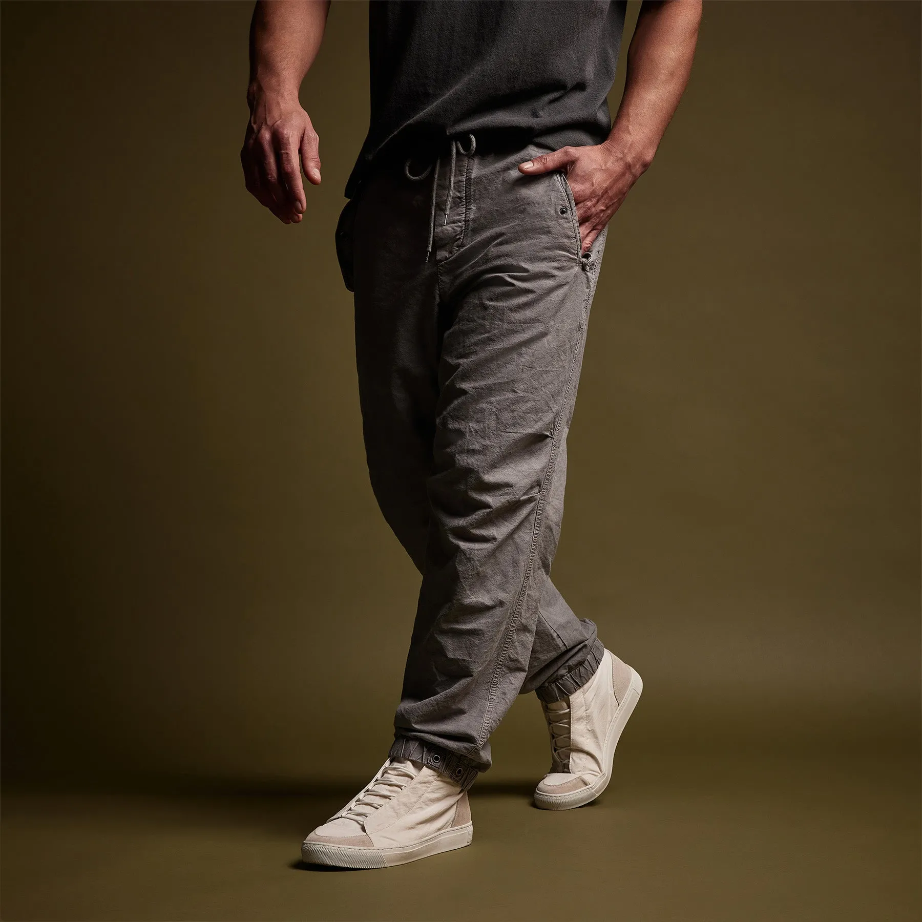 Textured Flight Pant - Silver Grey Pigment