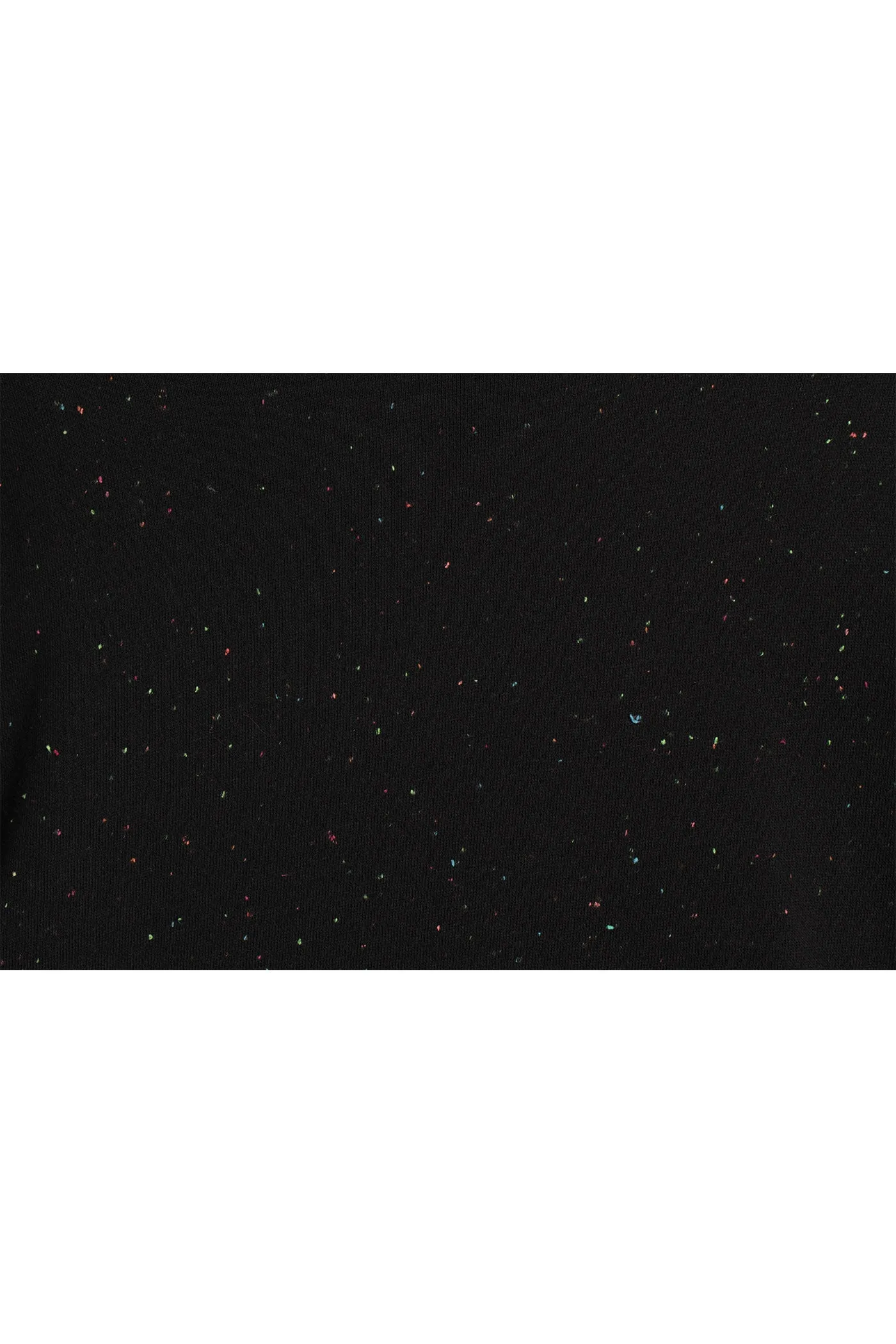 The Harper Vest - Rainbow Speckled Black