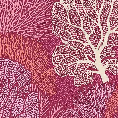 Tilda Cotton Beach - Coral Reef - Coral