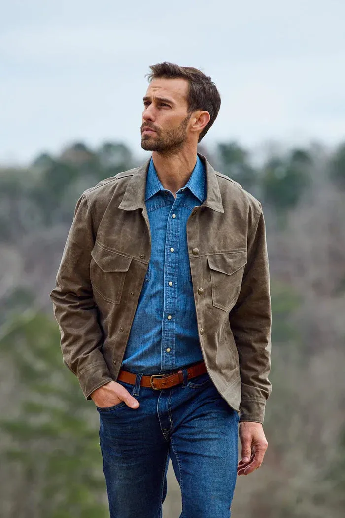 TOM BECKBE CHATOM JACKET- TOBACCO