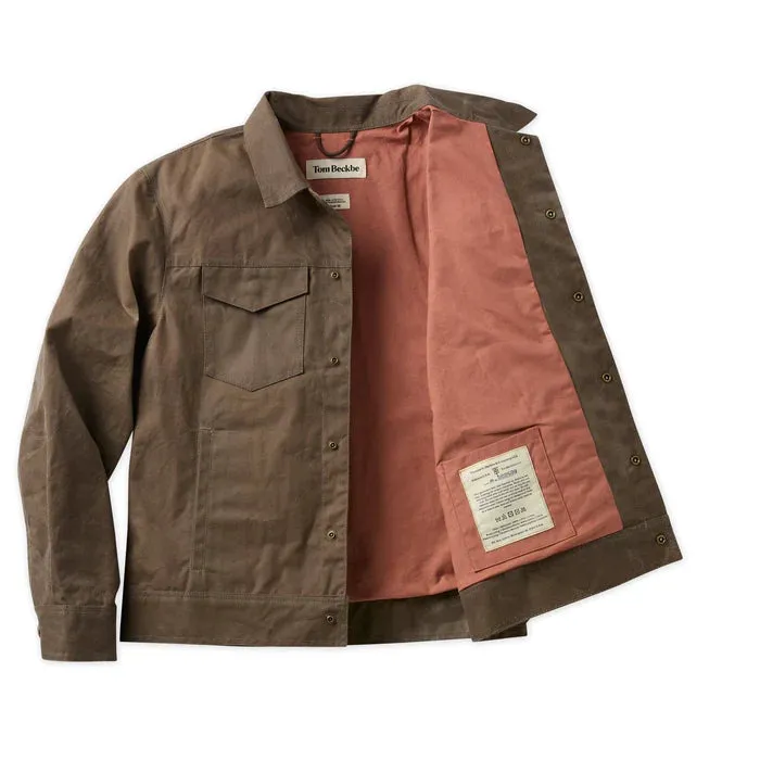 TOM BECKBE CHATOM JACKET- TOBACCO