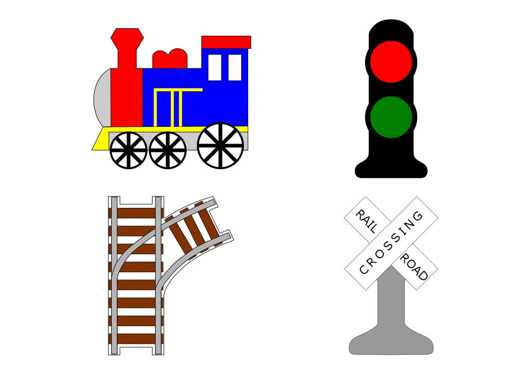 Train #1 Cookie Cutter Set