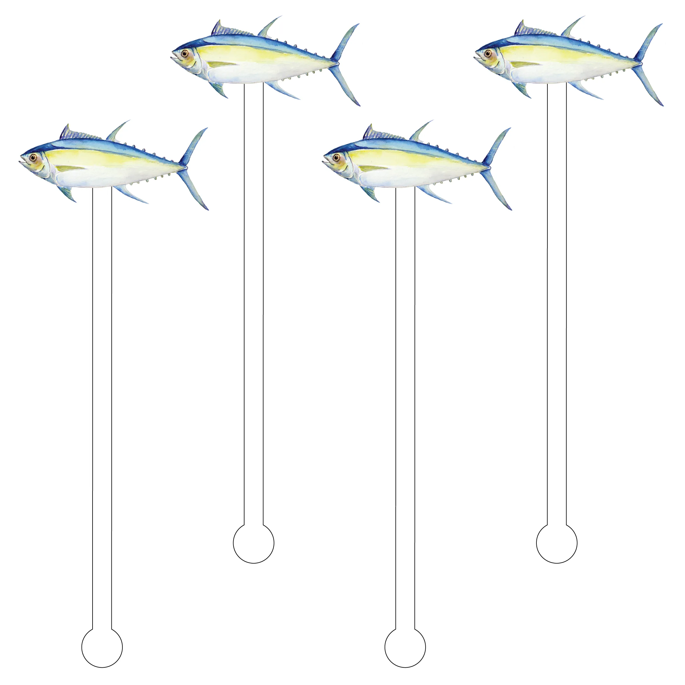 TUNA ACRYLIC STIR STICKS