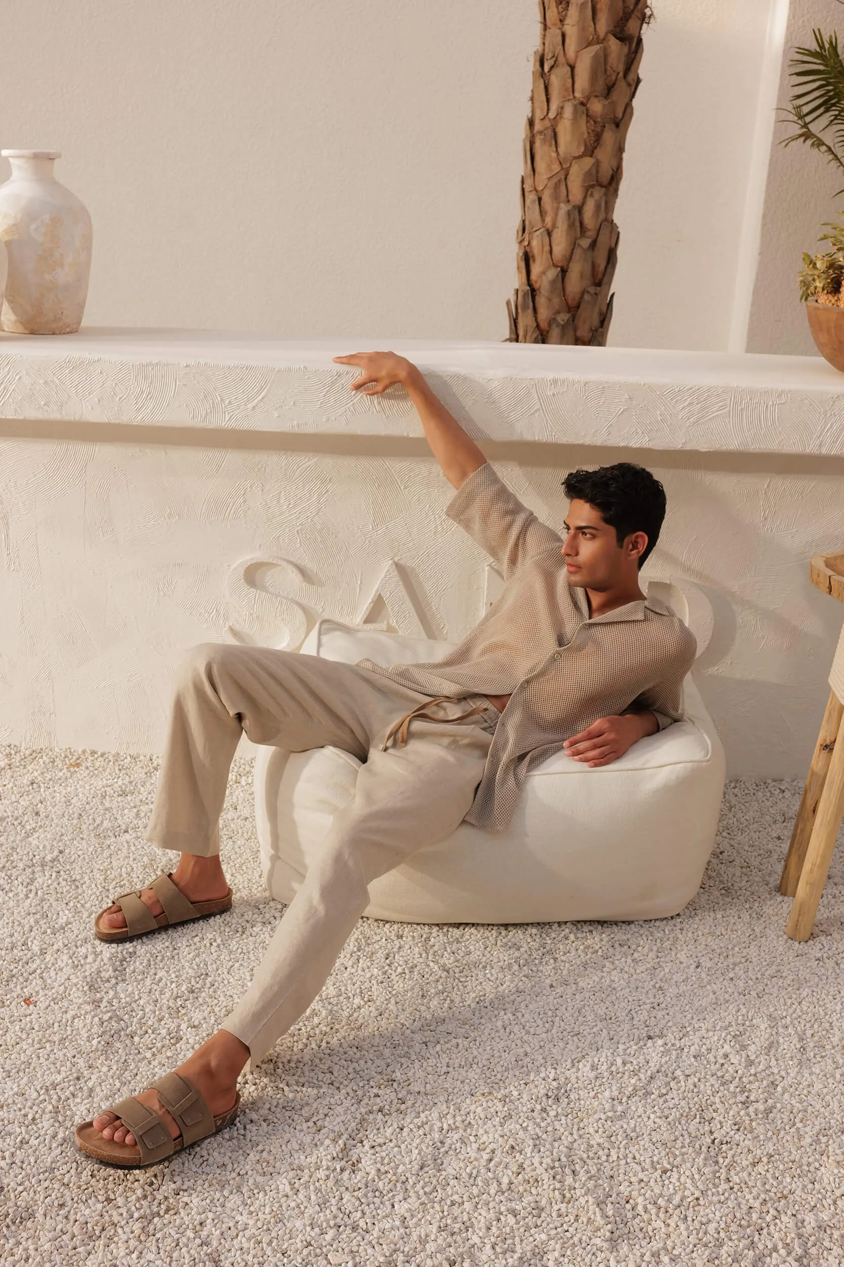 Tuscany Pants - Man (NATURAL)