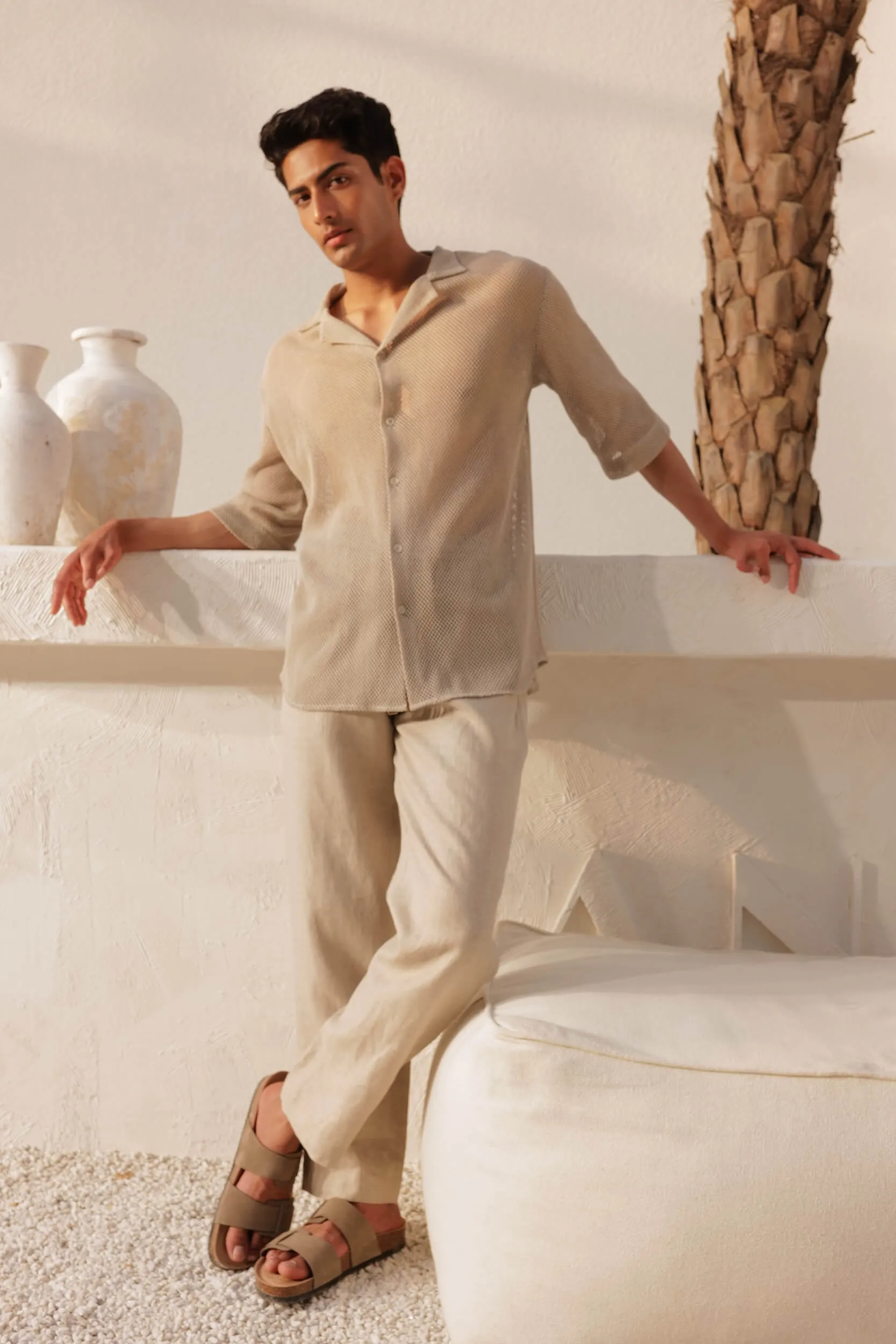 Tuscany Pants - Man (NATURAL)