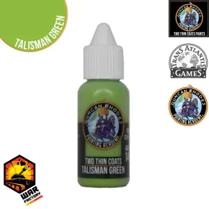Two Thin Coats: Bright – Talisman Green 15ml