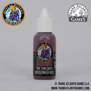 Two Thin Coats by Duncan Rhodes - Berserker Red