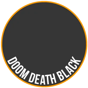 Two Thin Coats by Duncan Rhodes - Doom Death Black