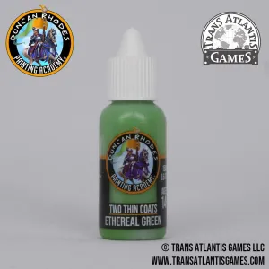 Two Thin Coats by Duncan Rhodes - Ethereal Green