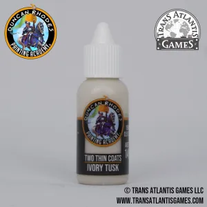 Two Thin Coats by Duncan Rhodes - Ivory Tusk