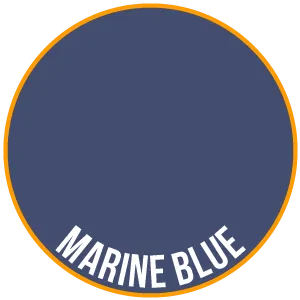 Two Thin Coats by Duncan Rhodes - Marine Blue