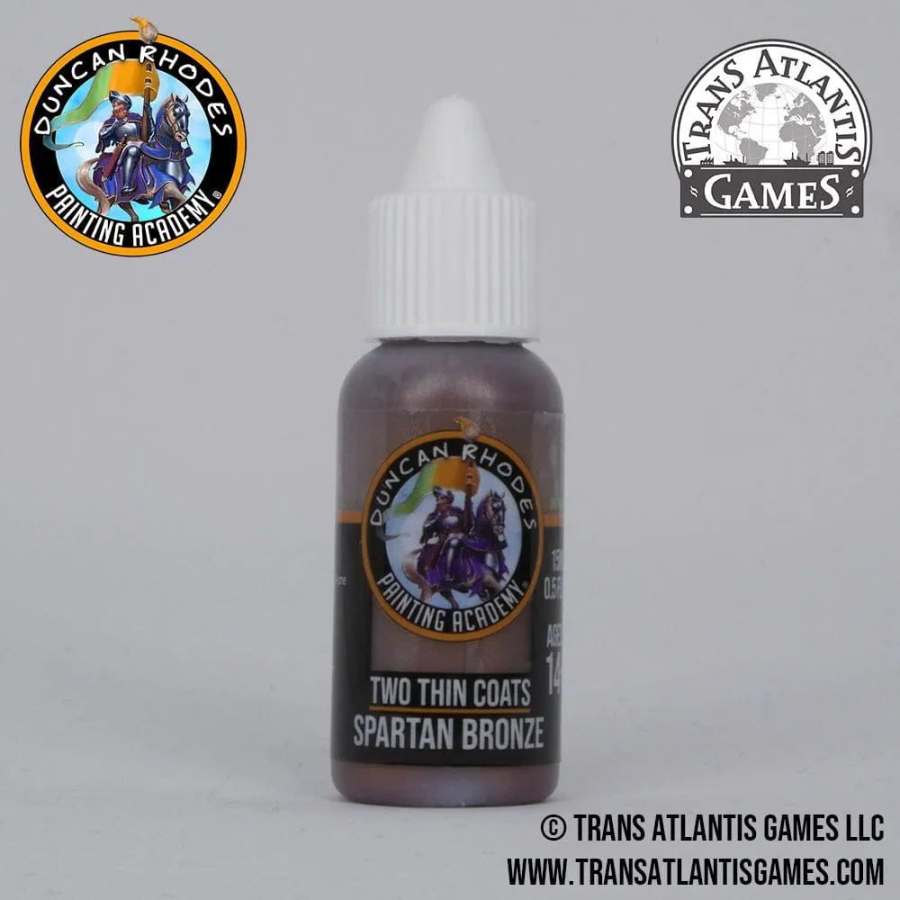 Two Thin Coats by Duncan Rhodes - Spartan Bronze