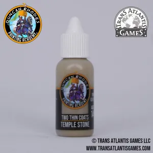 Two Thin Coats by Duncan Rhodes - Temple Stone