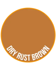 Two Thin Coats: Dry Rust Brown