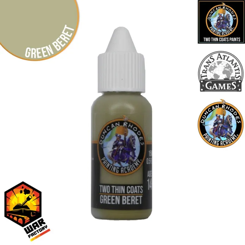 Two Thin Coats: Highlight – Green Beret 15ml