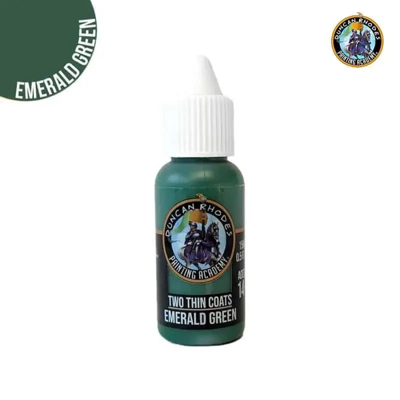 Two Thin Coats: Midtone – Emerald Green 15ml