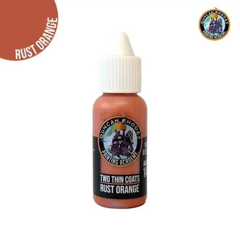 Two Thin Coats: Shadow – Rust Orange 15ml