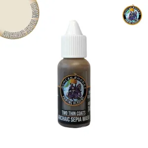 Two Thin Coats: Wash – Archaic Sepia Wash 15ml