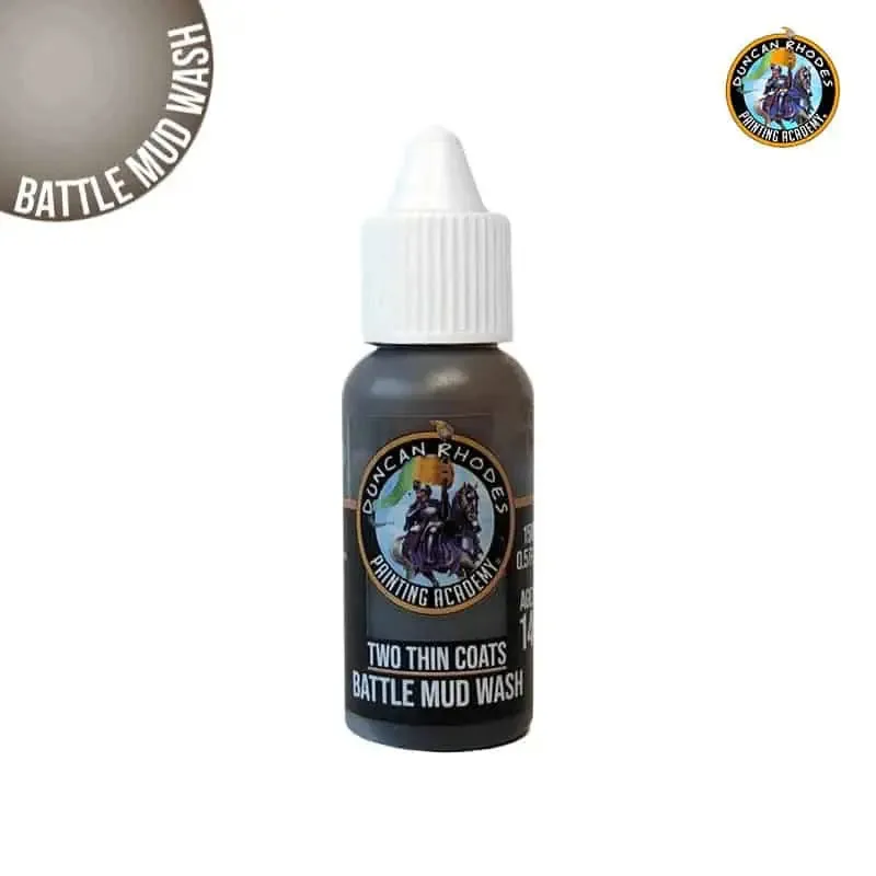 Two Thin Coats: Wash – Battle Mud Wash 15ml