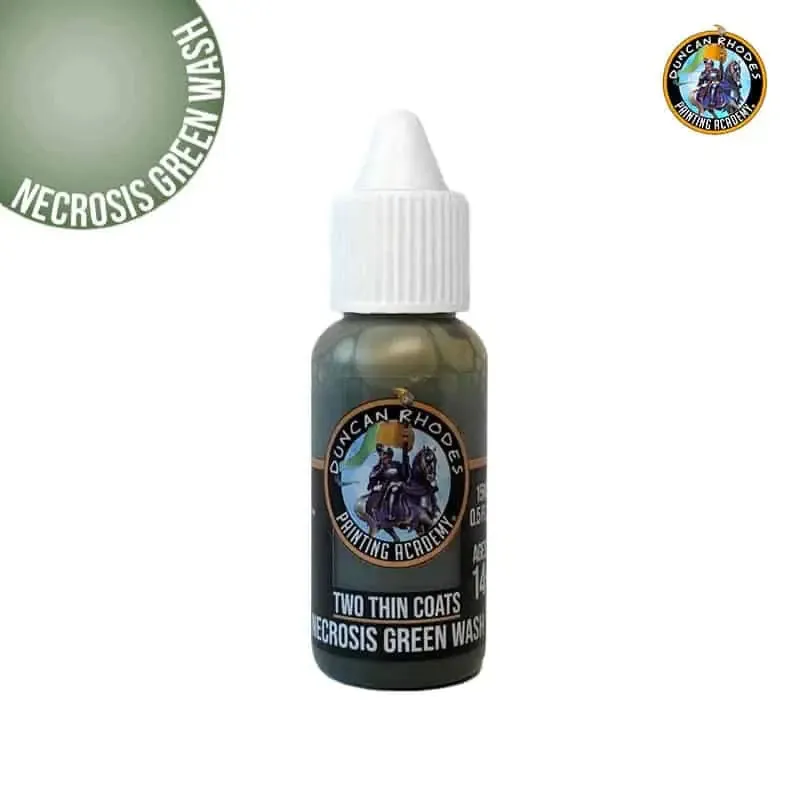Two Thin Coats: Wash – Necrosis Green Wash 15ml