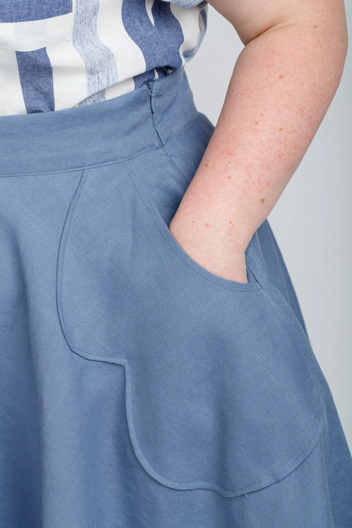 Veronika Curve skirt pattern