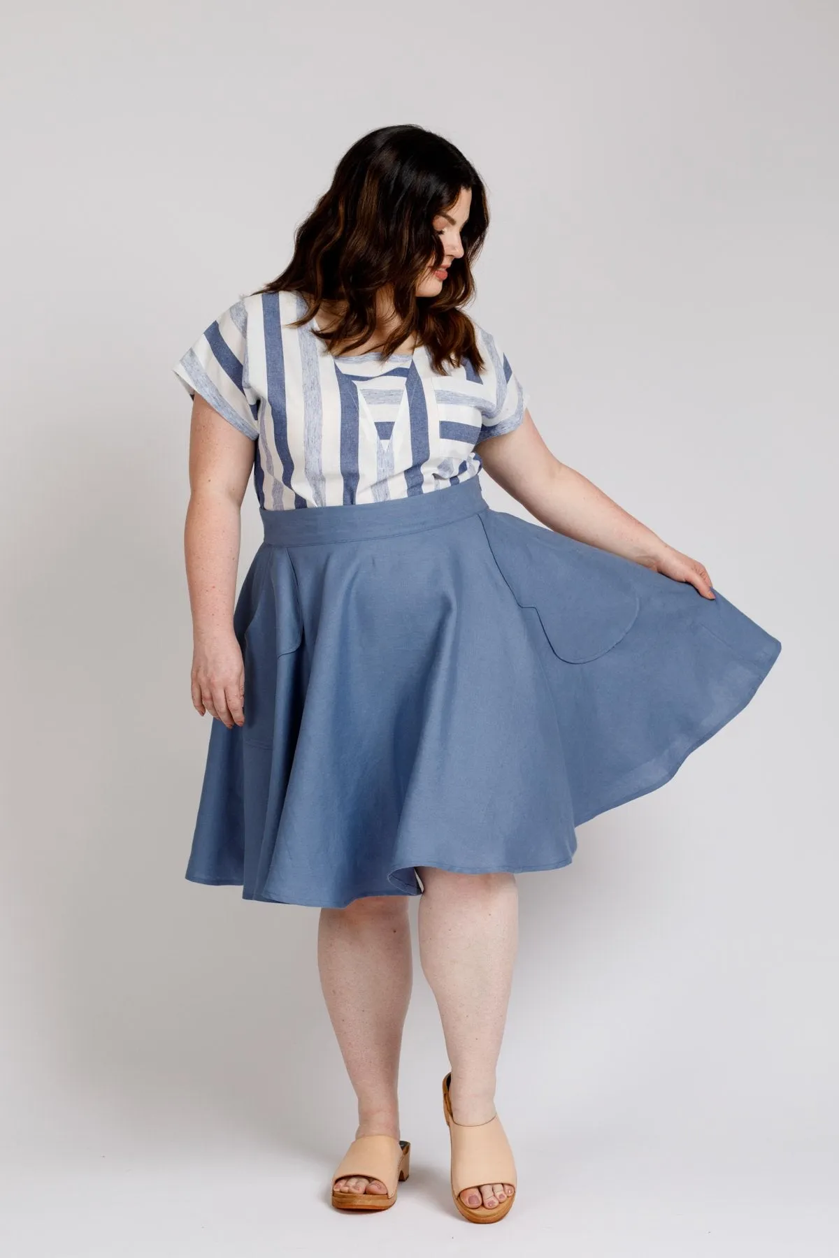 Veronika Curve skirt pattern