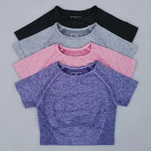 Vital Seamless Short Sleeve Yoga Top for Women