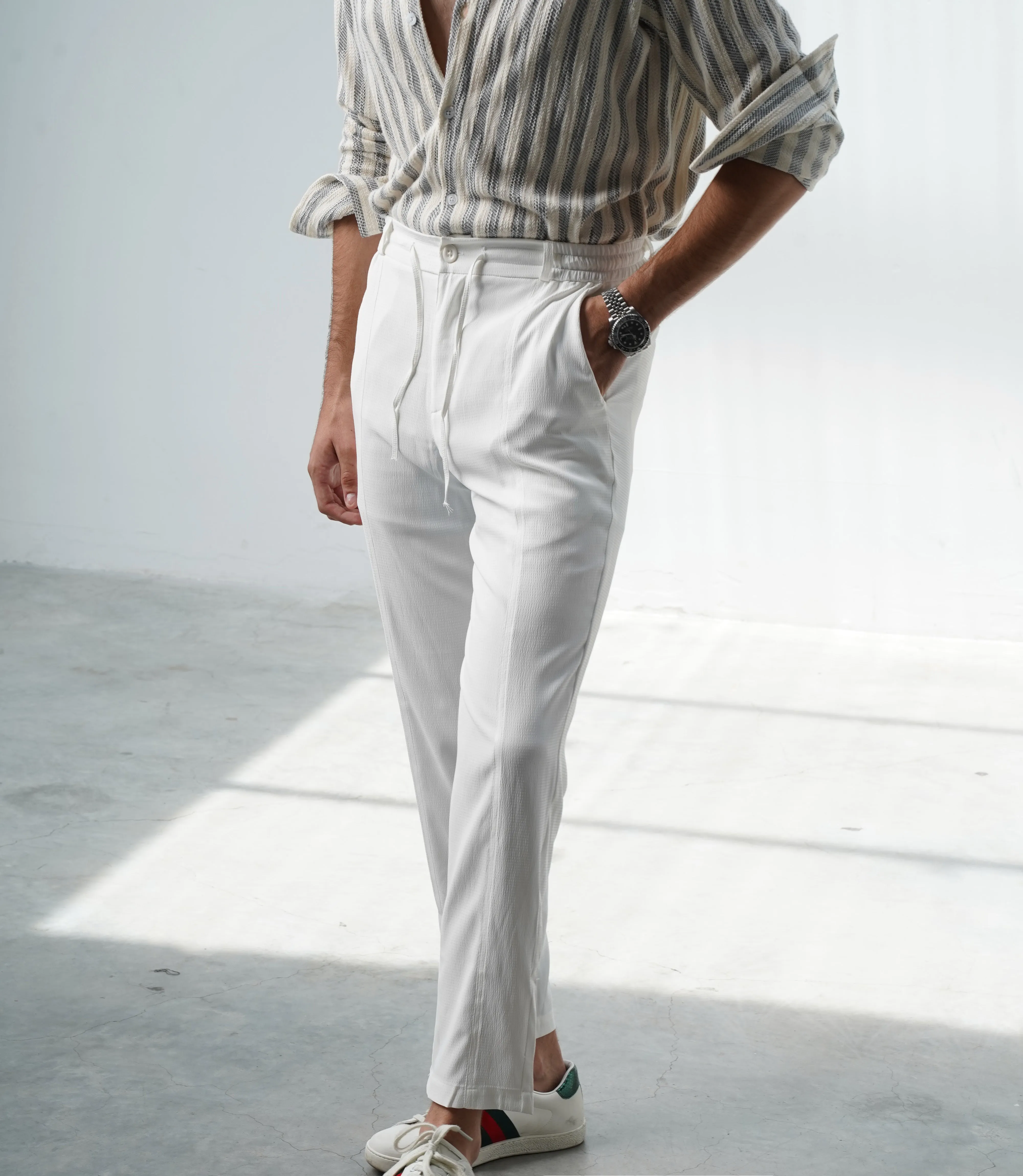 WHITE THOMAS PANTS