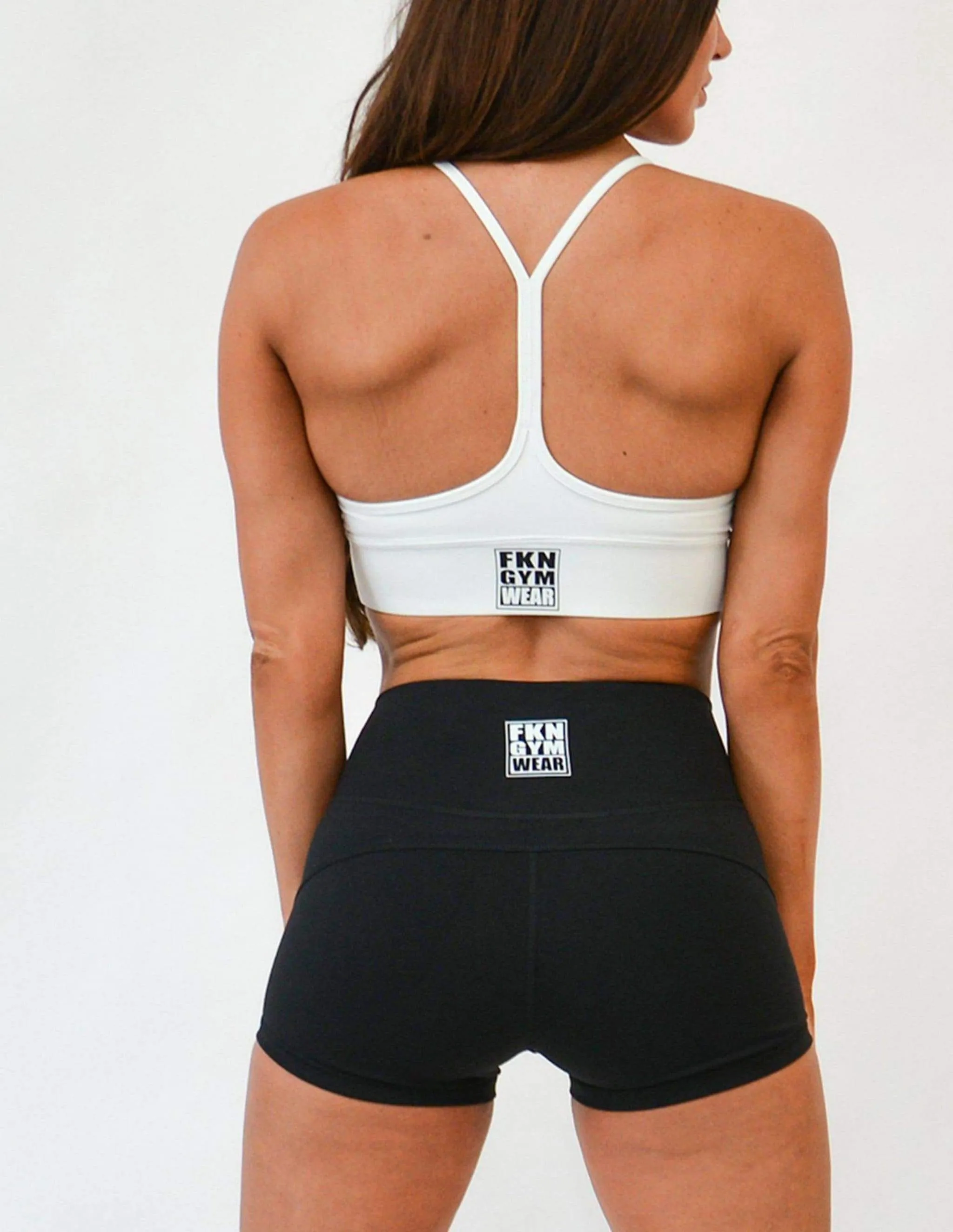 WOMEN'S GYM CROP TOP | FENOM 2.0 WHITE