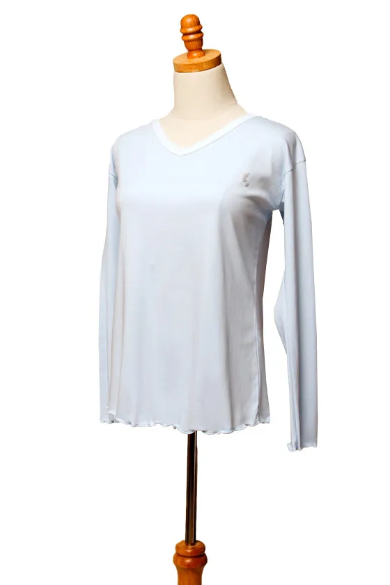 Women's Pima Long Sleeve Pajama Top