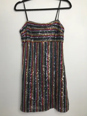 Womens Size Med Misses Black Altar'd State Dress
