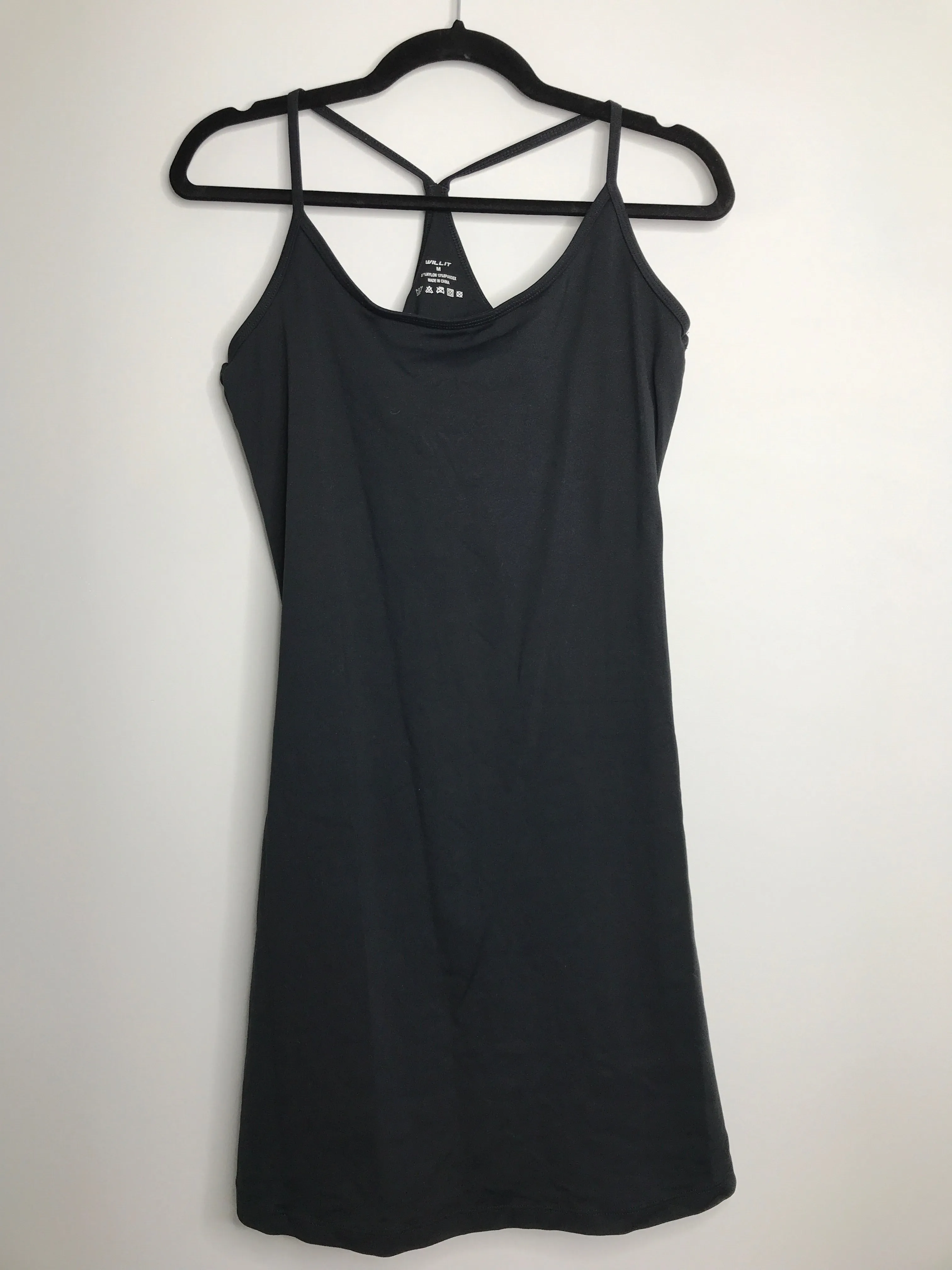 Womens Size Med Misses Black Willit Dress