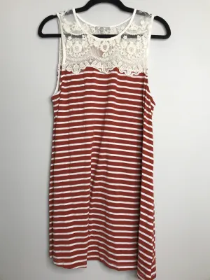 Womens Size Med Misses Orange Jodifl Dress