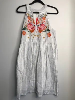 Womens Size Med Misses White THML Dress